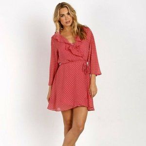 $185 Auguste the Label She Might Be Sweet Mini Dress - Musk - Sz 2 US (AU Sz 6)